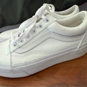 Vans Women's White Sneakers